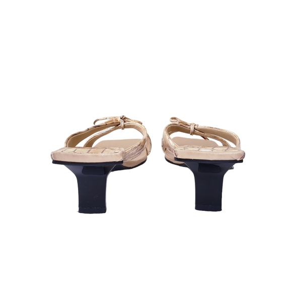 Vintage GF Originals Square Toe Slip-on Heels - Picture 5 of 15